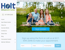 Tablet Screenshot of holtchiro.com